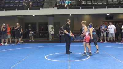 117 lbs Cons. Sub-semis - Stryker Kyler, Central Kansas Young Lions Wrestling Club vs Max Robinson, Wisconsin