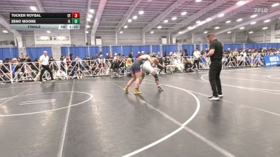 160 lbs Final - Tucker Roybal, UT vs Zeno Moore, FL