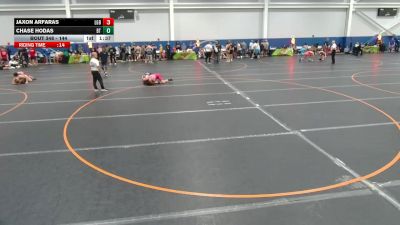 144 lbs Champ. Round 2 - Jaxon Arfaras, Lake Gibson Braves vs Chase Hodas, Unattached