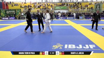 Shanti A. D. Abelha vs Janaina Tozini De Paula 2025 Brasileiro Jiu-Jitsu IBJJF