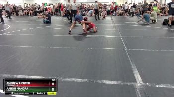 106 lbs Round 2 (6 Team) - Andrew Lichter, Town WC vs Aaron Mangra, Savage WA Black