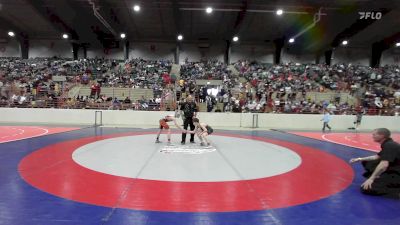 100 lbs Consi Of 8 #1 - Rylan Hayes, Dendy Trained Wrestling vs Jackson Light, Pedraza Wrestling