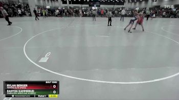 150 lbs Cons. Round 5 - Easton Kammerud, Sarbacker Wrestling Academy vs Rylan Berger, Pomona Elite (PWCC)