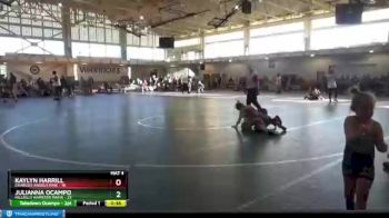 106 lbs Round 1 (4 Team) - Kaylyn Harrill, Charlies Angels Pink vs Julianna Ocampo, Hillbilly Hamster Mafia