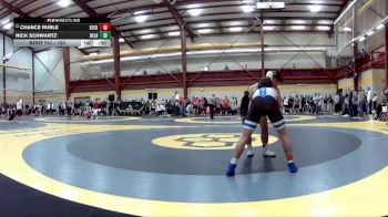 150 lbs Cons. Round 5 - Chance Ruble, Seckman vs Nick Schwartz, Delbarton