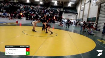175 lbs Cons. Round 2 - Isaac Rodriguez, Lexington vs Kenyon Florom, Paxton Youth Wrestling Club