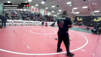 130 lbs Cons. Round 4 - Peyton Ollinger, Folsom vs Madeline Tamanaha, Mark Keppel