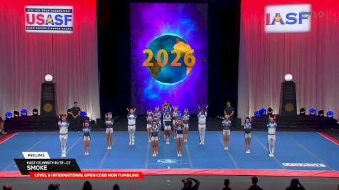 East Celebrity Elite - CT - Smoke [2026 L6 International Open Coed Non Tumbling Prelims] 2026 The Cheerleading Worlds