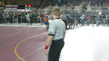 135 lbs Cons. Semi - Shamari Smith, South Dade vs GABRIELLE ASABI, Sunlake