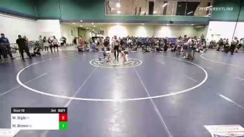 70 lbs Consi Of 8 #1 - Lyric Hetzer, OH vs Carson Raper, NC