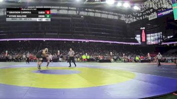 D3-215 lbs Cons. Round 1 - Grayson Carroll, Clawson vs Kyhis Malone, Corunna