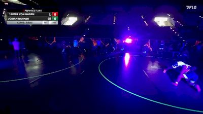 175 lbs Cons. Semi - Josiah Barker, Canyon View Falcons vs River Von Haden, San Juan