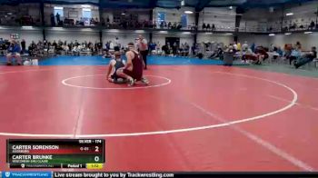 174 lbs Champ. Round 1 - Carter Brunke, Wisconsin-Eau Claire vs Carter Sorenson, Augsburg