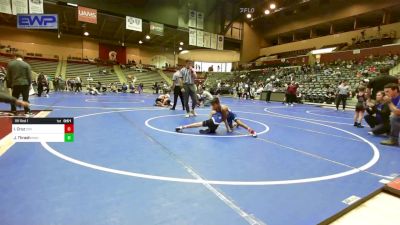 55-60 lbs Rr Rnd 1 - Izan Cruz, Conway Wrestling Club vs Johnny Thrash, Mighty Bluebirds Wrestling