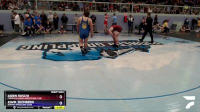 220 lbs Round 2 - Aiden Roschi, Chugach Eagles Wrestling Club vs Kavik Skonberg, Kodiak Wrestling Club
