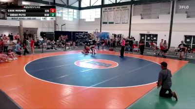 142-150 lbs Cons. Round 1 - Diego Puyo, St.Louis vs Case Hughes, Quincy Senior High