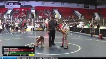 70 lbs Round 2 (6 Team) - Bryce Donahue, Donahue Wrestling Academy vs Amari Alejos, ARES Red