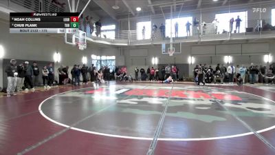 175 lbs Quarterfinal - Noah Collins, Le Grande vs Chub Plank, Tonasket