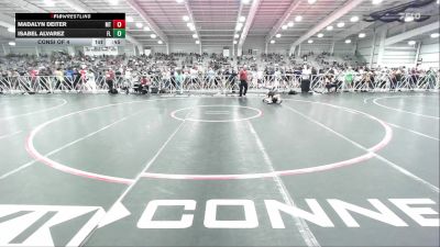 120 lbs Consi Of 4 - Madalyn Deiter, MT vs Isabel Alvarez, FL