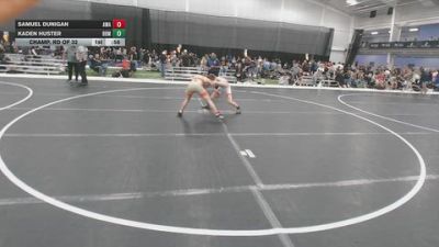138 lbs Cons. Sub-rd Of 32 - Kaden Huster, Backyard Brawlers Midwest vs Samuel Dunigan, Askren Wrestling Academy
