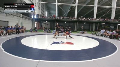 125 lbs Lilith Montemayor Alvarez, Texas vs Madison McAuliffe, Illinois