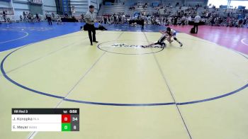 90 lbs Rr Rnd 3 - Jaxson Konopka, PA Alliance Red vs Eli Meyer, Mat Assassins Red