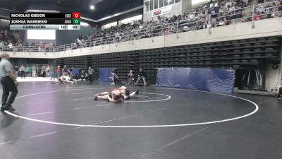 171 lbs Consi-qtrs - Nicholas Gibson, Edgewood vs Joshua Wasnieski, Coraopolis