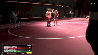 S-16 lbs Round 2 - Kaden Mitchell, Benton Community Wrestling Clu vs Bode Schaeffer, Wolves