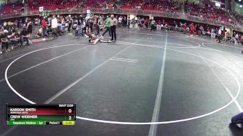 70 lbs Quarterfinal - Crew Weidner, 2TG vs Karson Smith, Nebraska Boyz