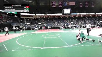 217 lbs Cons. Round 3 - Jacob Purtee, LEO1 vs John Roth, Unattached