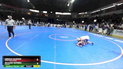 126 lbs Semifinal - Arnold Guzman, Tempe High School vs Richard Romero, Marana