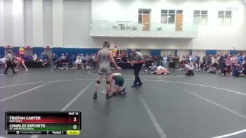 106 lbs Cons. Round 3 - Charles Esposito, St Joseph Regional vs Tristan Carter, New Kent