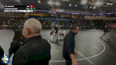 100 lbs Cons. Round 3 - Mia Brager, Ankeny vs Ransom Mathis, Waukon