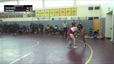 174 lbs Quarterfinal - Calin Capra, Sacramento City College vs Ali Hamzia, Santa Rosa Junior College