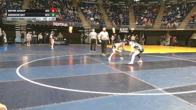 112 lbs Round Of 32 - Defne Aksoy, Upper St. Clair vs Addison Day, Beth Center