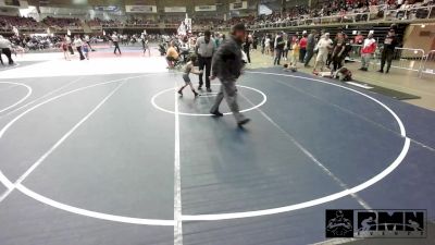 52 lbs Semifinal - Ryker Ostermiller, Little Warriors vs Jackson Mutz, Team Taneisha WC