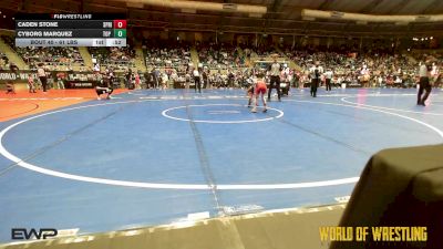61 lbs Round Of 32 - Caden Stone, Spring Klien vs Cyborg Marquez, Top Rank