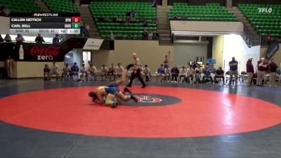 159 lbs Semifinals (8 Team) - Carl Bell, Beauregard HS vs Callen Hettich, Springville