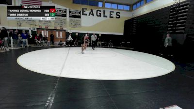 120 lbs Round Of 16 - Andres Bernal Mendoza, Fairfield Warde vs Jose DeJesus, East Hartford