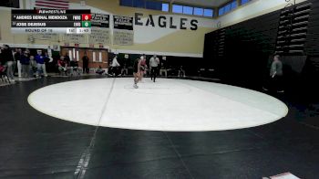 120 lbs Round Of 16 - Andres Bernal Mendoza, Fairfield Warde vs Jose DeJesus, East Hartford