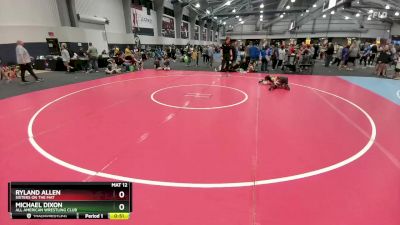80 lbs Cons. Round 2 - Michael Dixon, All American Wrestling Club vs Ryland Allen, Sisters On The Mat