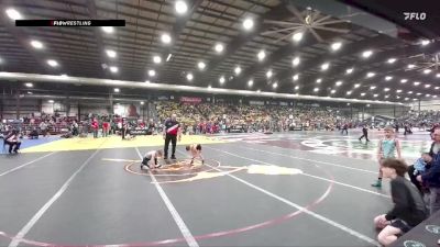 55 lbs Cons. Round 3 - Elliott Murphy, Dickinson Wrestling Club vs Emmeric Elmer, Mobridge AAU Wrestling