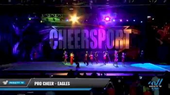 Pro Cheer - Eagles [2021 L5 Senior Coed - Small Day 1] 2021 CHEERSPORT National Cheerleading Championship