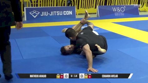 Matheus Araujo vs Eduardo Avelar 2025 Pan IBJJF Jiu-Jitsu No-Gi Championship