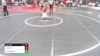 88 lbs Semifinal - Iliyah Sailas, Pomona Elite vs Harper Formanek, Black Fox Wr Ac