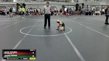 44 lbs Round 2 (4 Team) - Jonah Burkett, Mat Warriors vs Jimmy Mlgnogno, Revival