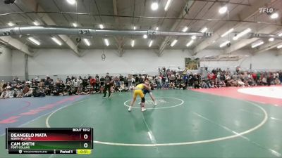 113 lbs Cons. Round 3 - Cam Smith, Fort Collins vs DeAngelo Mata, North Platte