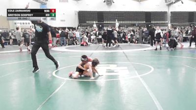 50 lbs Rr Rnd 7 - Cole Zarnawski, Wrecking Crew Wrestling Academy - K3 vs Greyson Godfrey, Revival Oange