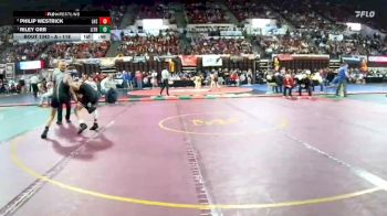 A - 118 lbs Cons. Semi - Riley Orr, Libby / Troy vs Philip Westrick, Lockwood (Billings)