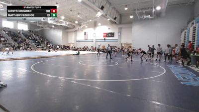 138 lbs 2nd Wrestleback (16 Team) - Matthew Federico, East Coweta HS vs Jaydyn Crowder, Carrollton